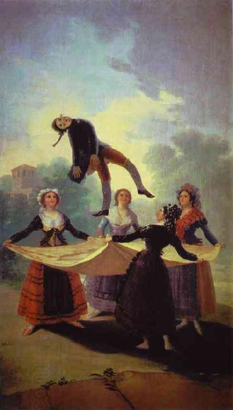 Francisco Jose de Goya The Straw Manikin oil painting picture